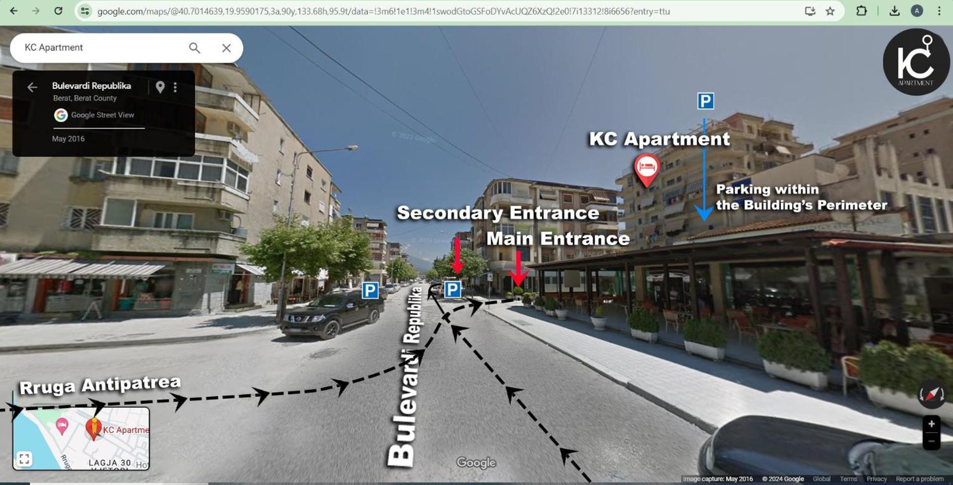 Kc Apartment Berat Ngoại thất bức ảnh